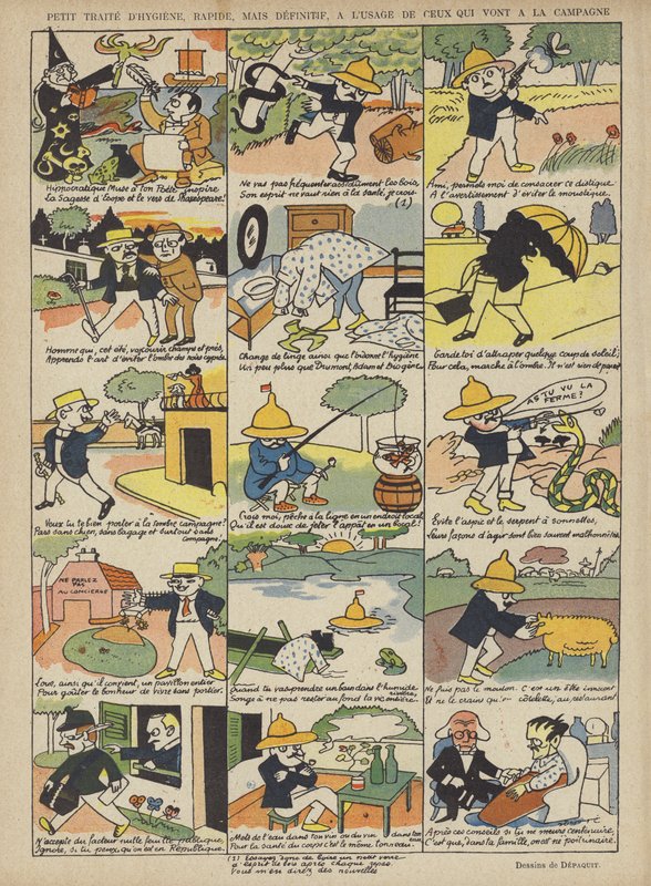 Le Rire için İllüstrasyon by Jules Depaquit