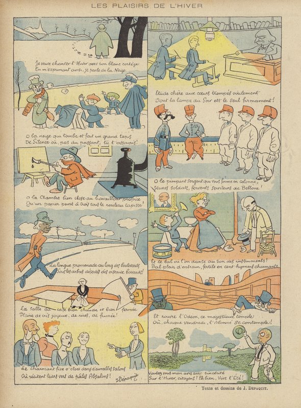 Le Rire için İllüstrasyon by Jules Depaquit