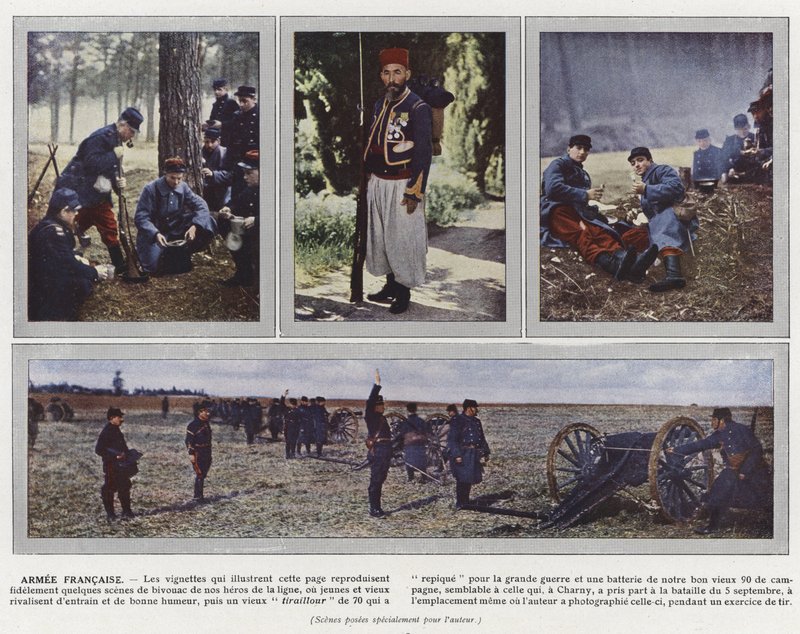 Fransız ordusu by Jules Gervais Courtellemont