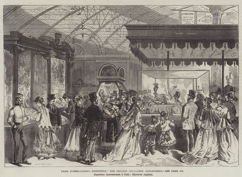 Paris Uluslararası Fuarı, İngiliz Mücevherat Departmanı by Jules Pelcoq