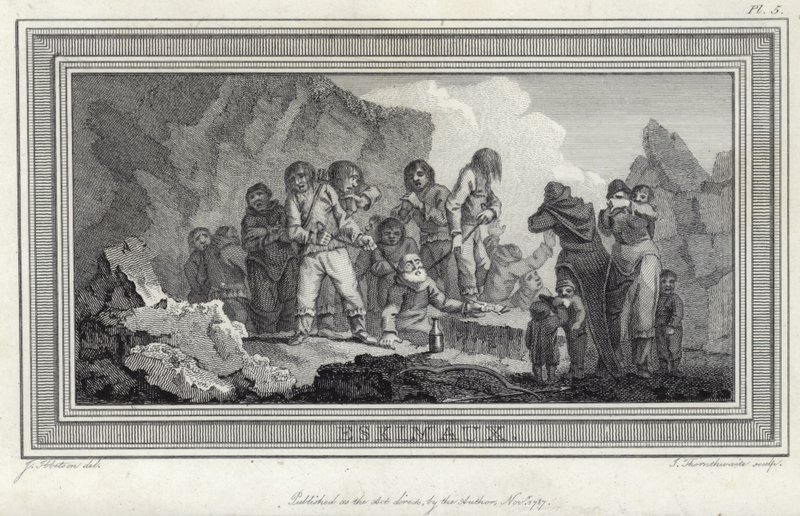 Eskimolar by Julius Caesar Ibbetson
