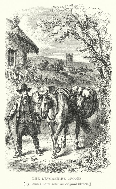 Devonshire Crooks (gravür) by L. Huard