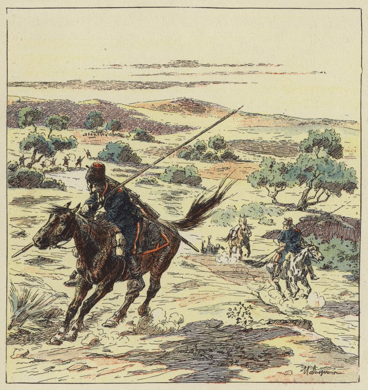 Kazak izciler by L. Malespine