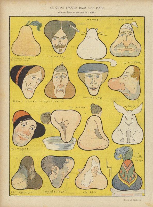 Le Rire için İllüstrasyon by Leon Lebegue