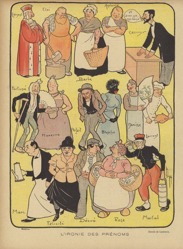 Le Rire için İllüstrasyon by Leon Lebegue