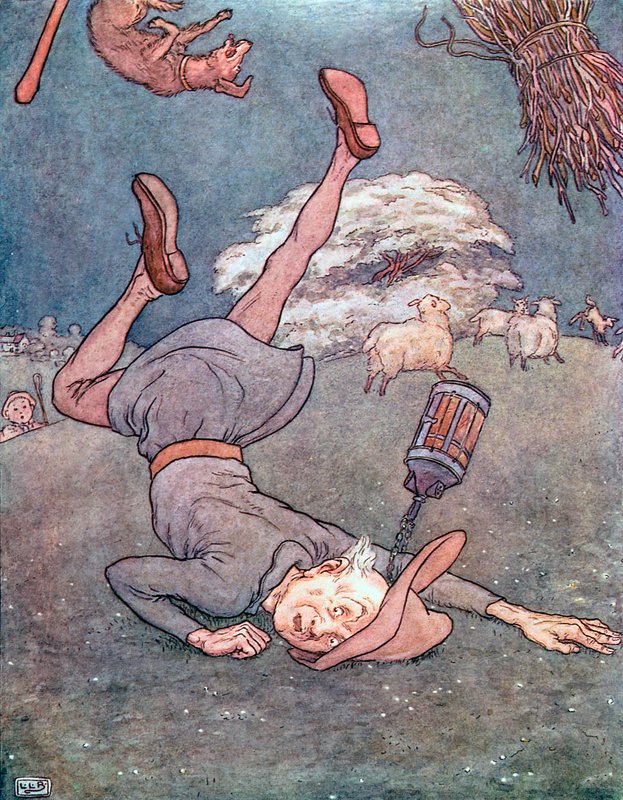 Aydaki adam by Leonard Leslie Brooke