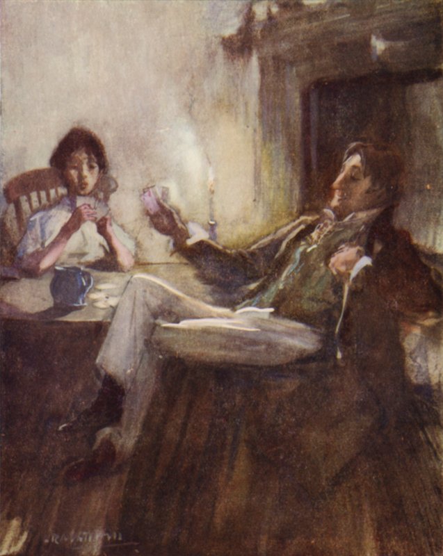 Dick Swiveller ve Markiz by Leonard Raven Hill