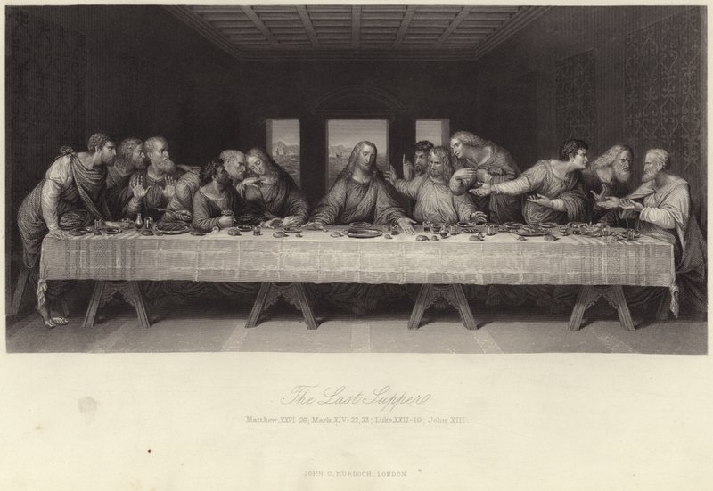 ಕೊನೆಯ ಸಪ್ಪರ್ ಟರ್ಕಿ by Leonardo da Vinci