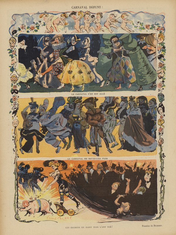 Le Rire için İllüstrasyon by Leonce Burret