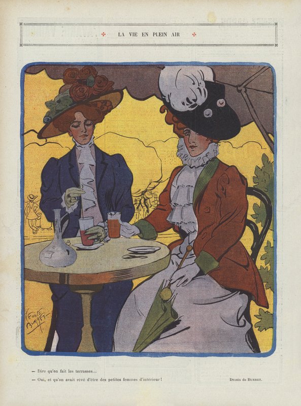 Le Rire için İllüstrasyon by Leonce Burret
