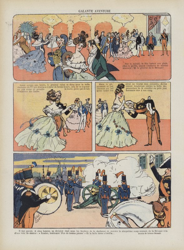 Le Rire için İllüstrasyon by Leonce Burret