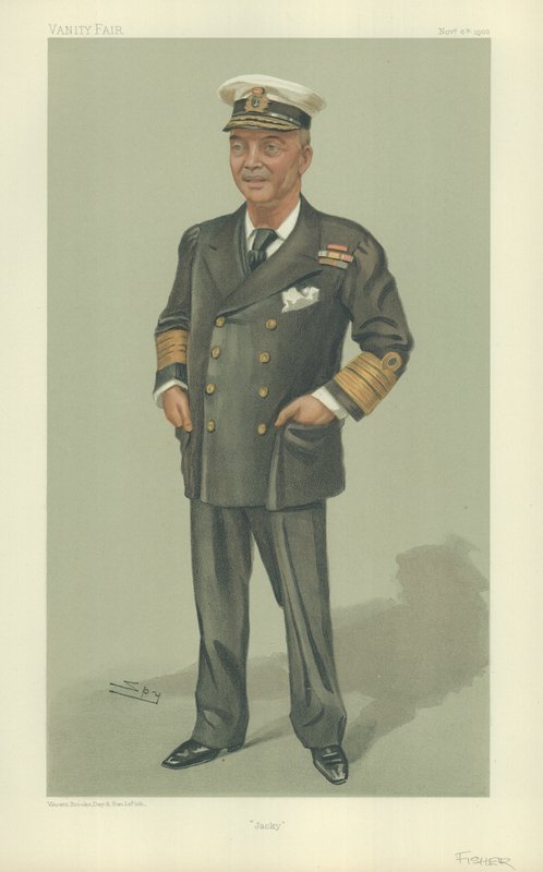 Amiral Sir John Arbuthnot Fisher by Leslie Matthew Ward