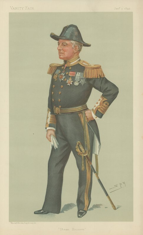 Kaptan Lord Charles Beresford by Leslie Matthew Ward