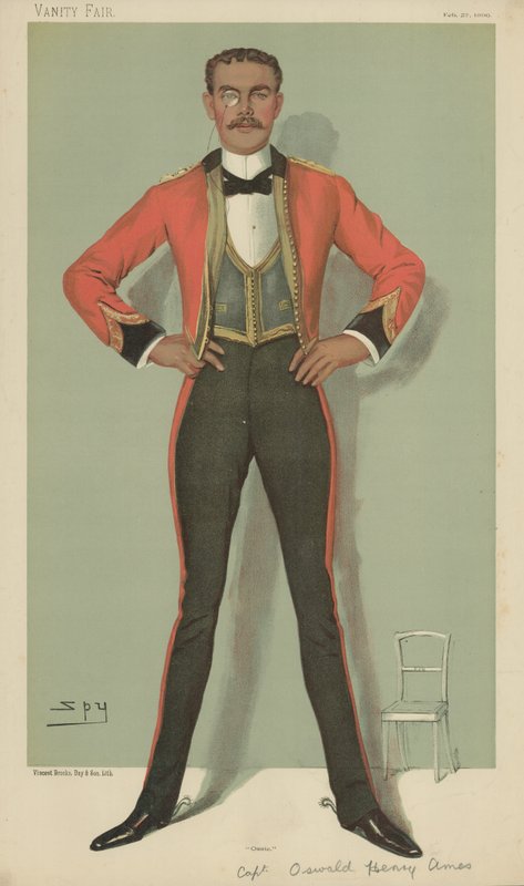 Kaptan Oswald Henry Ames by Leslie Matthew Ward