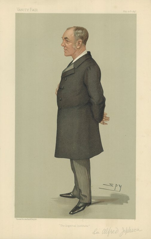 Kaptan Sir Alfred Jephson by Leslie Matthew Ward