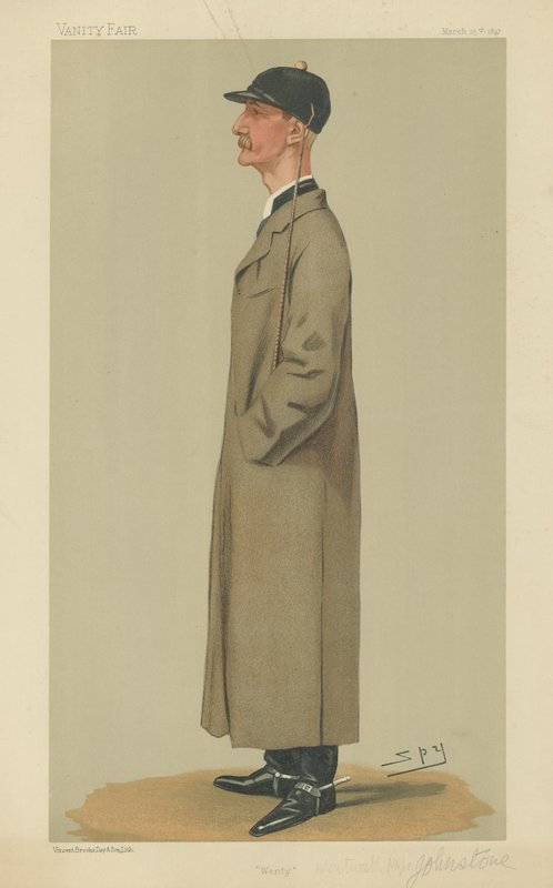Kaptan Wentworth William Hope Johnstone by Leslie Matthew Ward