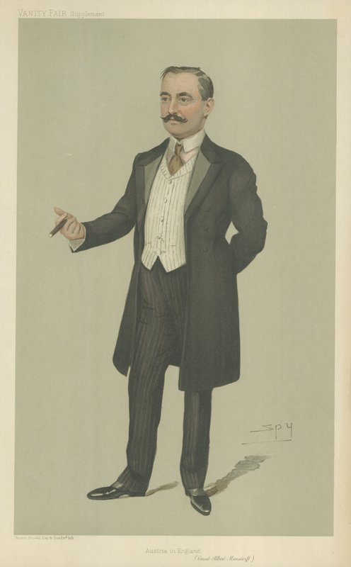 Kont Albert Mensdorff by Leslie Matthew Ward