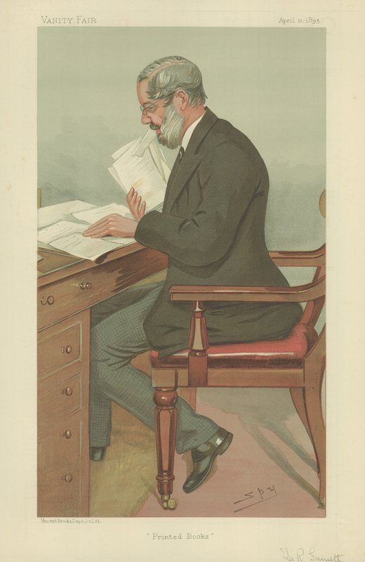 Doktor Richard Garnett by Leslie Matthew Ward