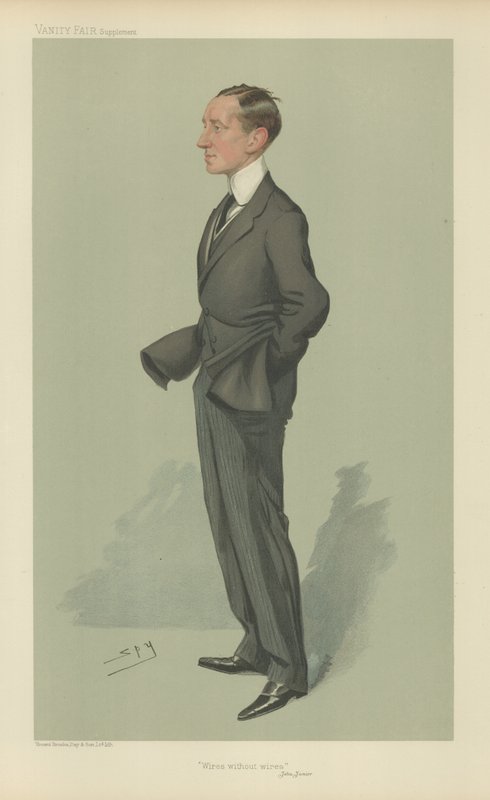 Guglielmo Marconi by Leslie Matthew Ward