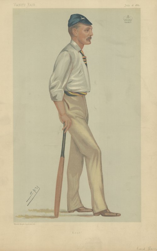 Lord Harris by Leslie Matthew Ward