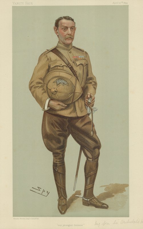Tümgeneral Sir Archibald Hunter by Leslie Matthew Ward