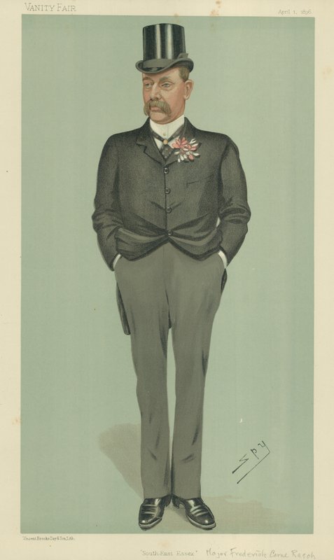 Binbaşı Frederick Carne Rasch by Leslie Matthew Ward