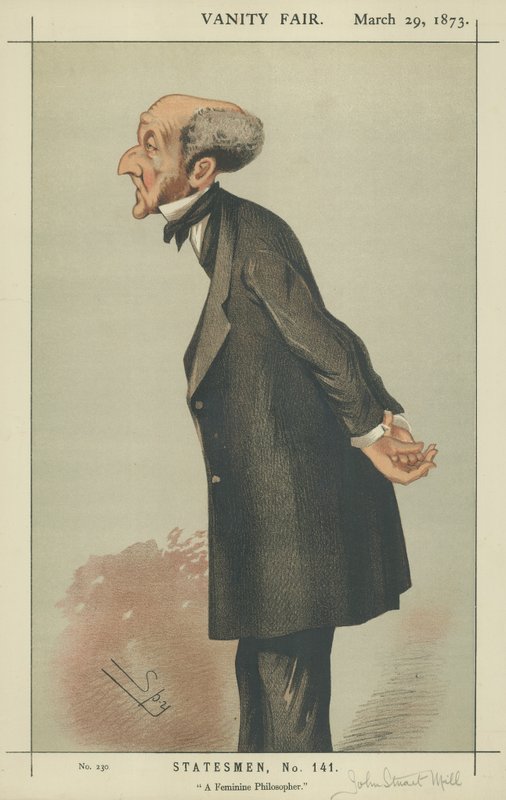 Bay John Stuart Mill by Leslie Matthew Ward