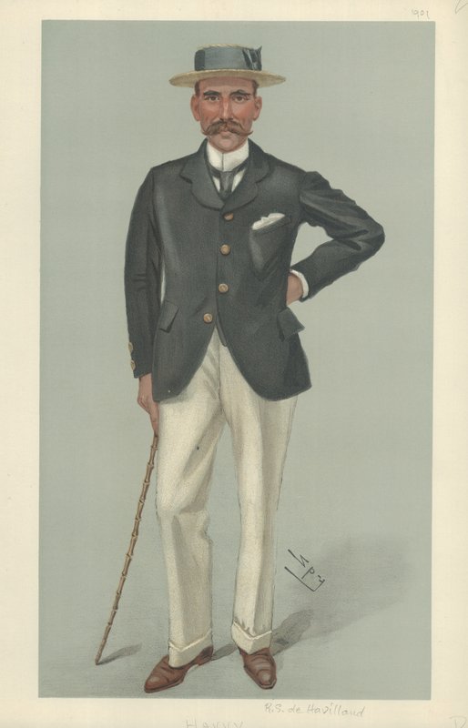 Bay Reginald Saumarez de Havilland by Leslie Matthew Ward