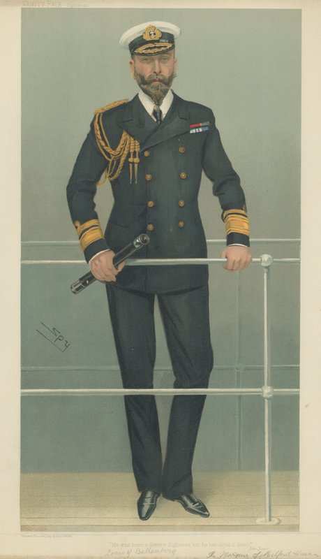 Battenberg Prensi Louis by Leslie Matthew Ward