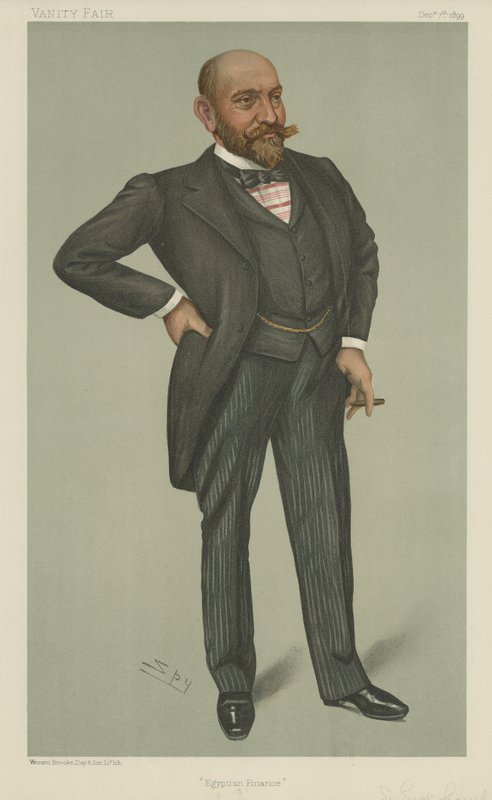Sir Ernest Cassell by Leslie Matthew Ward
