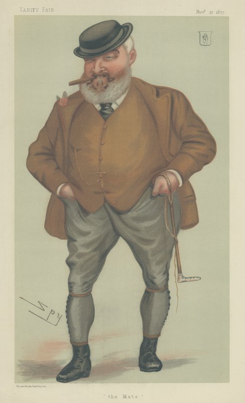 Sir John Dugdale Astley by Leslie Matthew Ward
