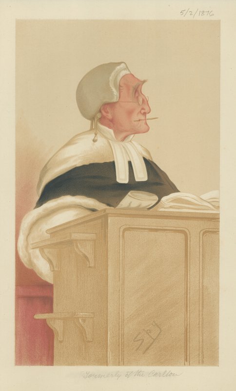 Saygıdeğer Sör Anthony Cleasby by Leslie Matthew Ward