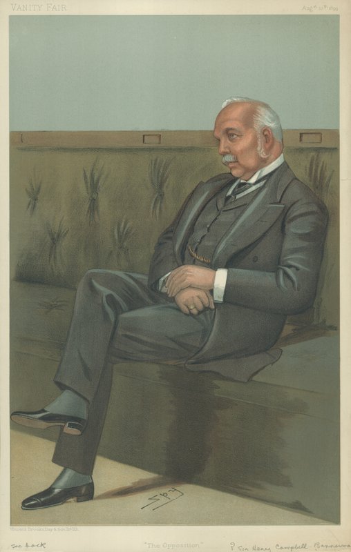 Sağ Hon Sir Henry Campbell-Bannerman by Leslie Matthew Ward