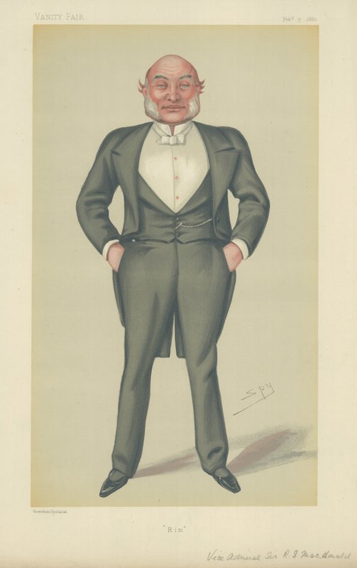 Koramiral Sir Reginald John Macdonald by Leslie Matthew Ward