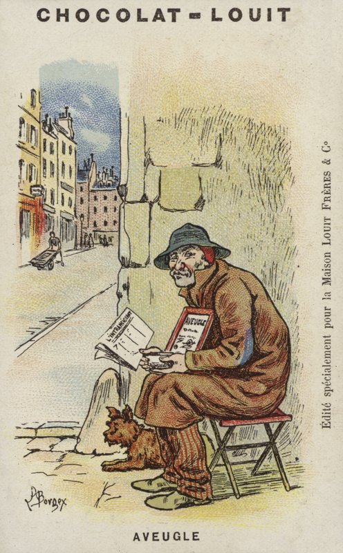 Kör (kromolito) by Louis Borgex