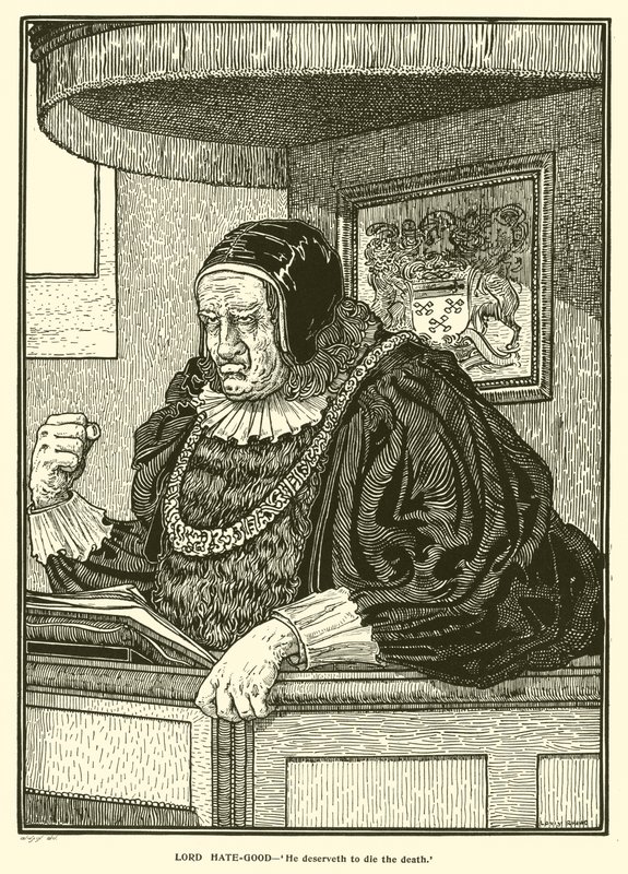 Lord Nefret-İyi (gravür) by Louis John Rhead