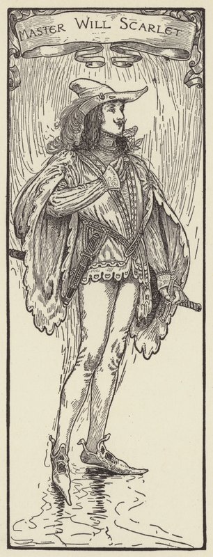 Usta Will Scarlet by Louis John Rhead
