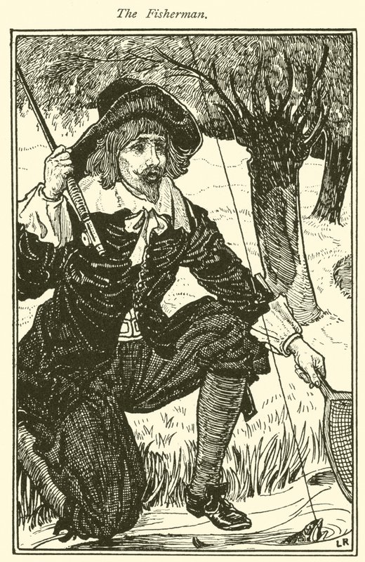 Balıkçı (gravür) by Louis John Rhead
