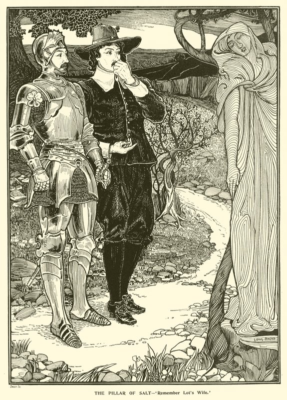 Tuz Sütunu (gravür) by Louis John Rhead