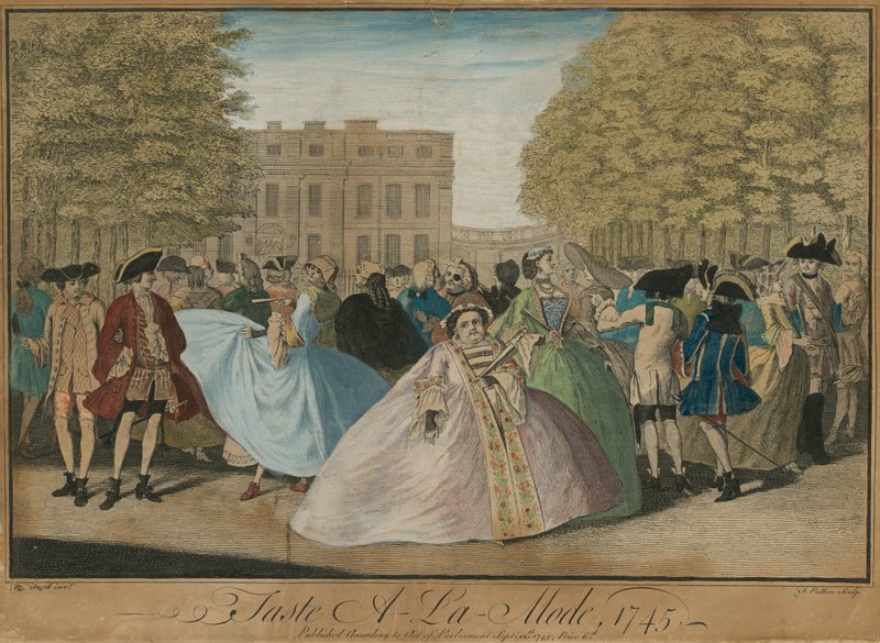 Modaya Uygun Lezzet, 1745 by Louis Philippe Boitard