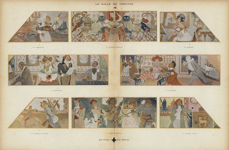 Le Rire için İllüstrasyon by Lucien Metivet