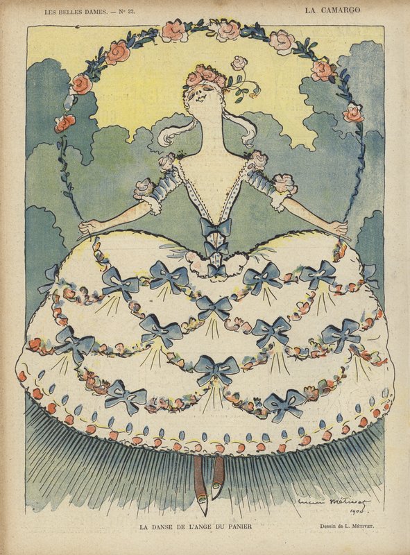 Le Rire için İllüstrasyon by Lucien Metivet