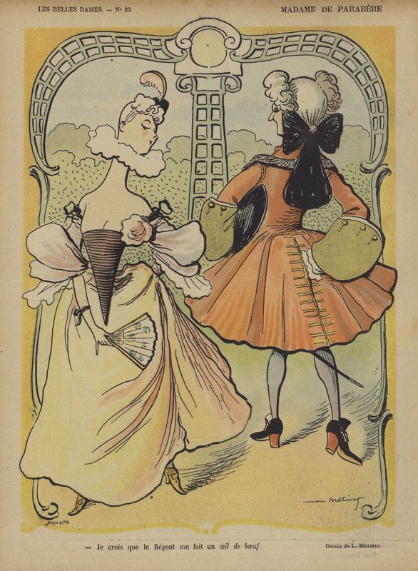 Le Rire için İllüstrasyon by Lucien Metivet