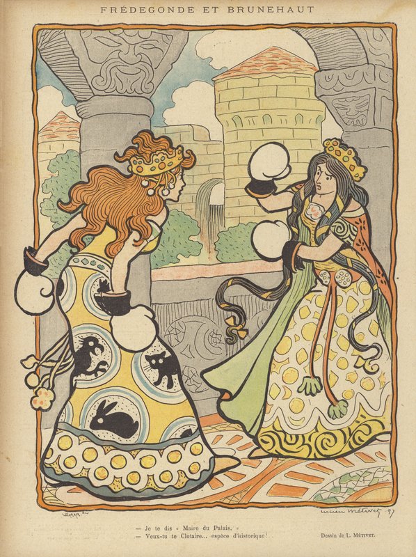 Le Rire için İllüstrasyon by Lucien Metivet