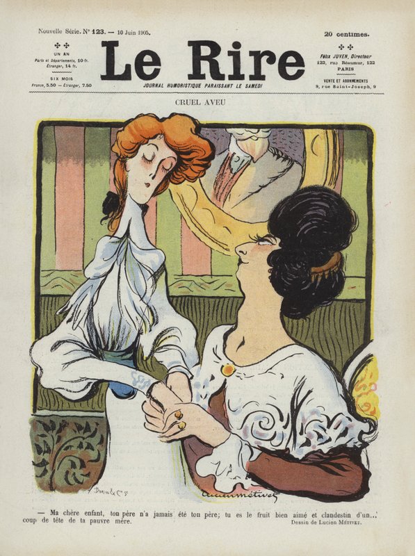Le Rire için İllüstrasyon by Lucien Metivet