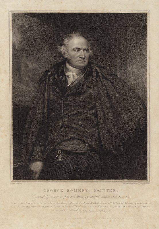 George Romney by Martin Archer Shee