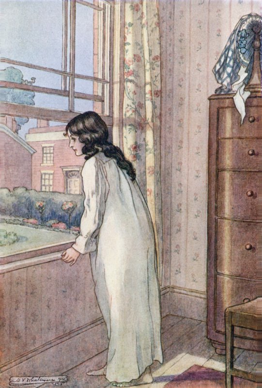 Bayan Gaskell tarafından Karıları ve Kızları için İllüstrasyon by Mary V. Wheelhouse