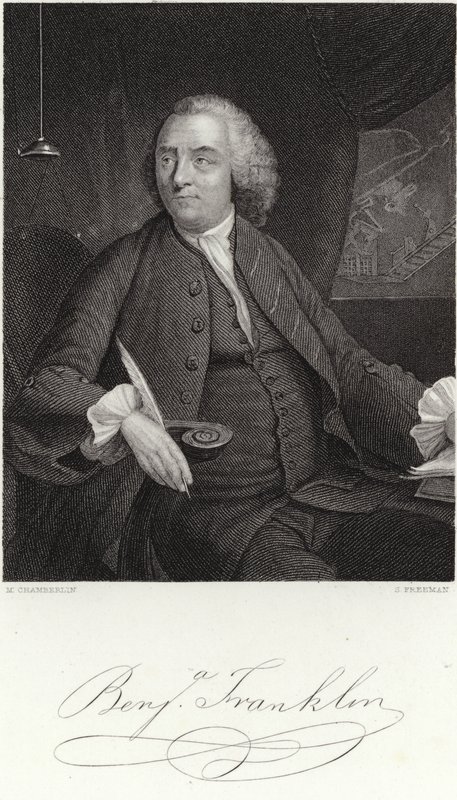 Benjamin Franklin by Mason Chamberlain