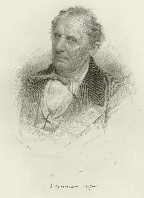 James Fenimore Cooper by Mathew B. Brady