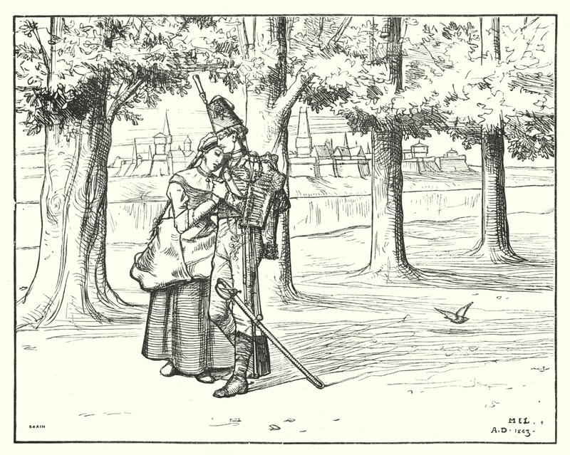 Alman Hussar Şarkıları (gravür) by Matthew James (attr. to) Lawless